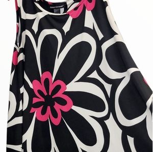Ashley Stewart Floral Sleeveless Blouse